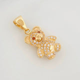 Dije Oso 3.25 g / 2.5 cm Oro Amarillo 18K