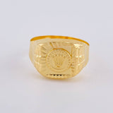 Anillo Corona Sello 2.85 g / T11 1/2 Oro Amarillo 18K
