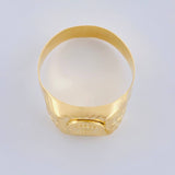 Anillo Corona Sello 2.85 g / T11 1/2 Oro Amarillo 18K