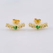Topos Arco 2.2 g / 1.5 cm Oro Amarillo 18K