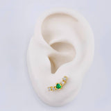 Topos Arco 2.2 g / 1.5 cm Oro Amarillo 18K