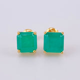 Topos Esmeralda Imperial 4,20 Qts 2.9 g / 8.2 mm Oro Amarillo 18K