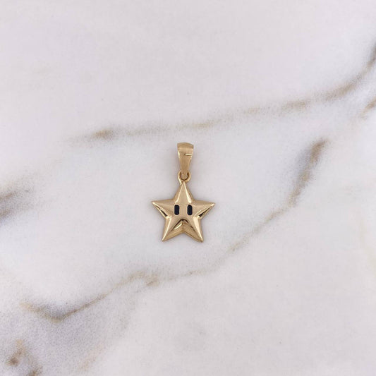Dije Estrella  1.3gr / 2.1cm / Oro Amarillo 18K $