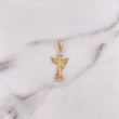 Dije San Miguel Arcangel 1.1gr / 2.8cm / Oro Amarillo 18K #