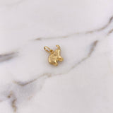 Dije Elefante 1.3gr / 1.8cm / Troquelado Oro Amarillo 18K #