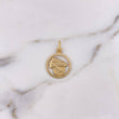 Dije Lady Justicia 2.4gr / 2.7cm / Oro Amarillo 18K $