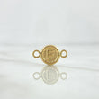 Herraje Letra F 0.6gr / 1cm / Oro Amarillo 18K
