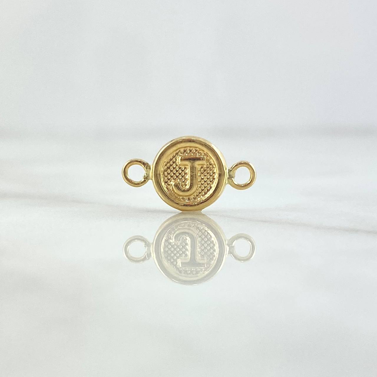 Herraje Letra J 0.5gr / 1cm / Oro Amarillo 18K