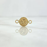Herraje Letra J 0.5gr / 1cm / Oro Amarillo 18K