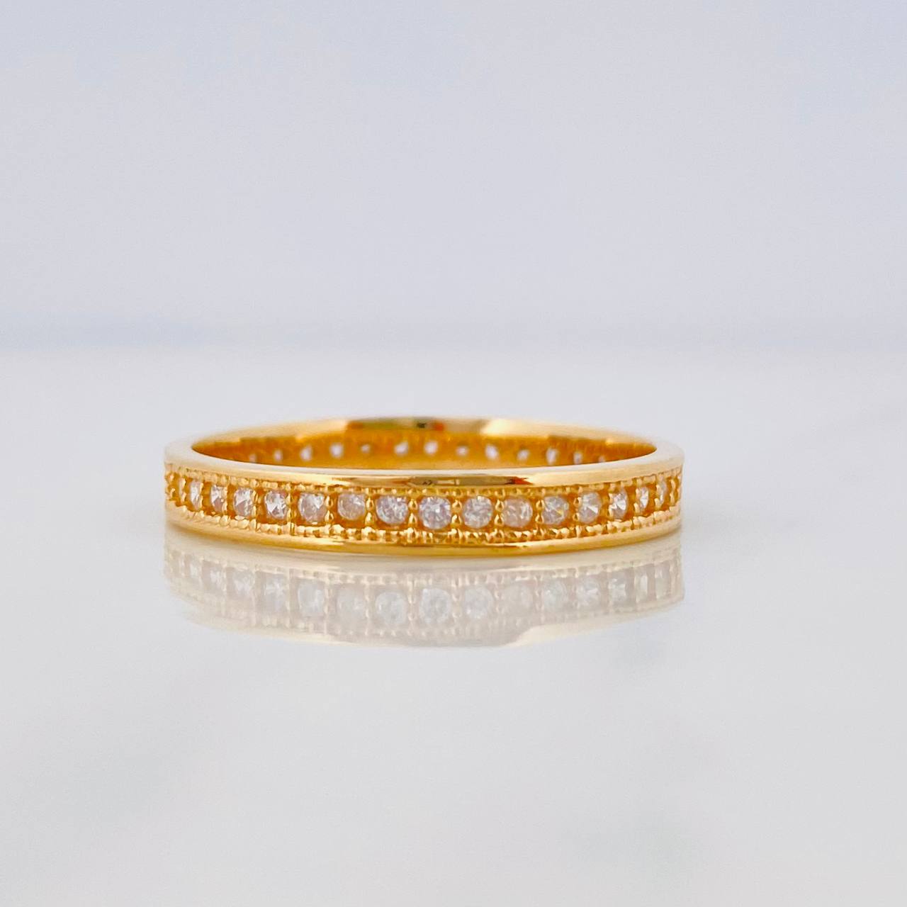Anillo Churumbela 2.3g / T7 3/4 Oro Amarillo 18K