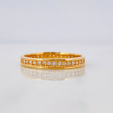 Anillo Churumbela 2.3g / T7 3/4 Oro Amarillo 18K