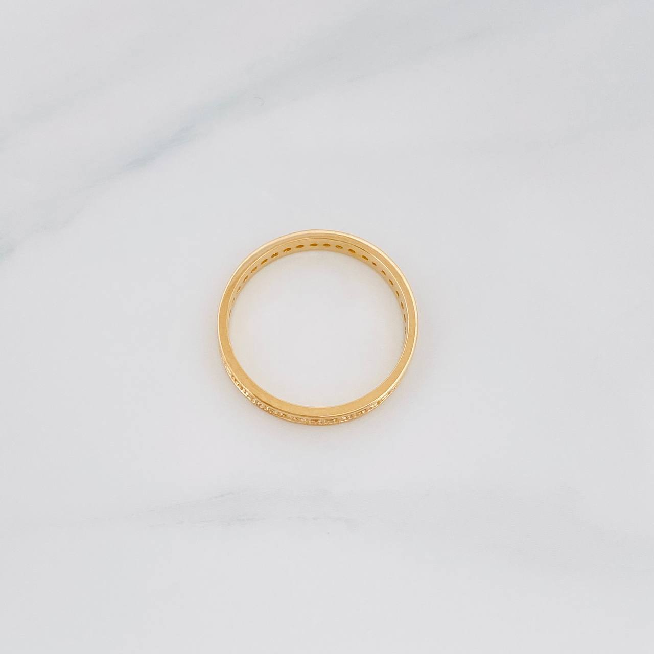 Anillo Churumbela 2.3g / T7 3/4 Oro Amarillo 18K