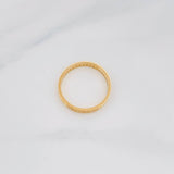 Anillo Churumbela 2.3g / T7 3/4 Oro Amarillo 18K