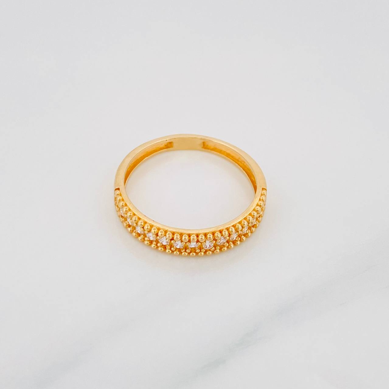 Anillo Churumbela 2.6g / T7 1/2 Oro Amarillo 18K