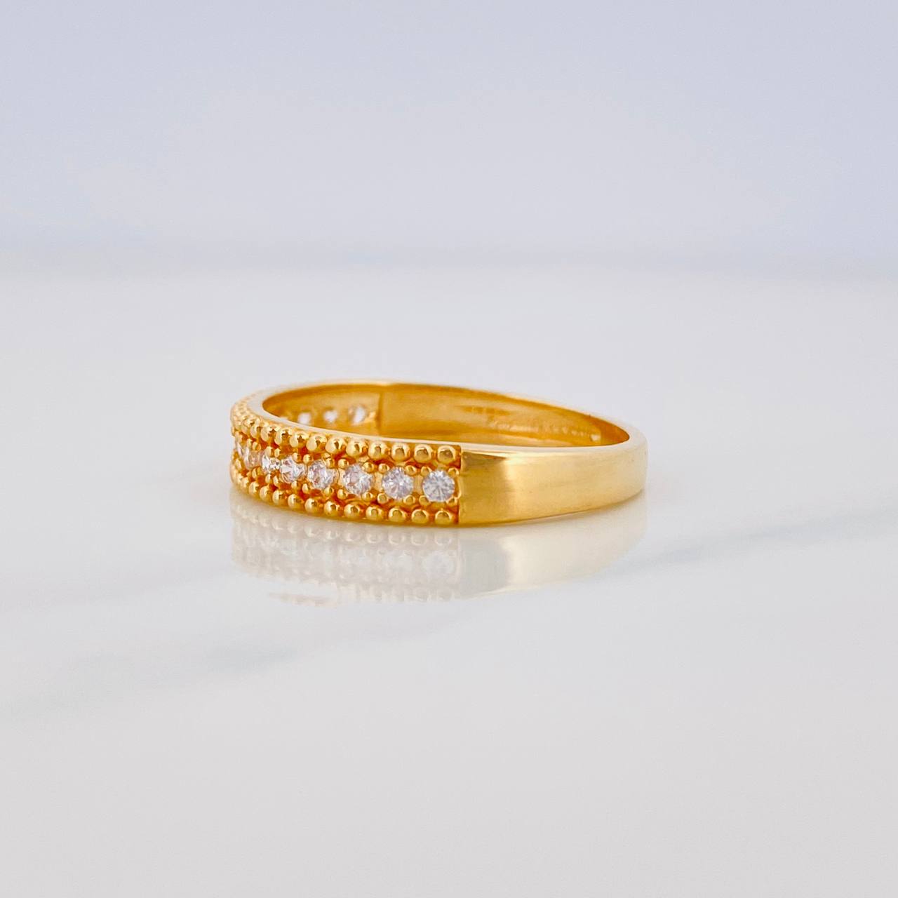 Anillo Churumbela 2.6g / T7 1/2 Oro Amarillo 18K
