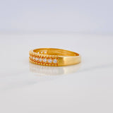 Anillo Churumbela 2.6g / T7 1/2 Oro Amarillo 18K