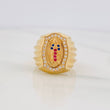 Anillo Virgen de Guadalupe 6.25g / T5 1/2 Oro Amarillo 18K
