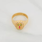 Anillo Virgen de Guadalupe 4.3g / T8 1/4 Oro Amarillo 18K