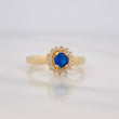 Anillo Halo Circulo 2.15g / T5 3/4 Oro Amarillo 18K