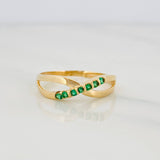 Anillo Infinito 1.65g / T6 1/2 Oro Amarillo 18K