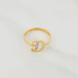 Anillo D 1.85g / T6 1/2 Oro Amarillo 18K