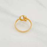 Anillo D 1.85g / T6 1/2 Oro Amarillo 18K
