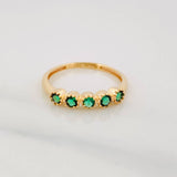 Anillo Estela 1.4g / T5 3/4 Oro Amarillo 18K