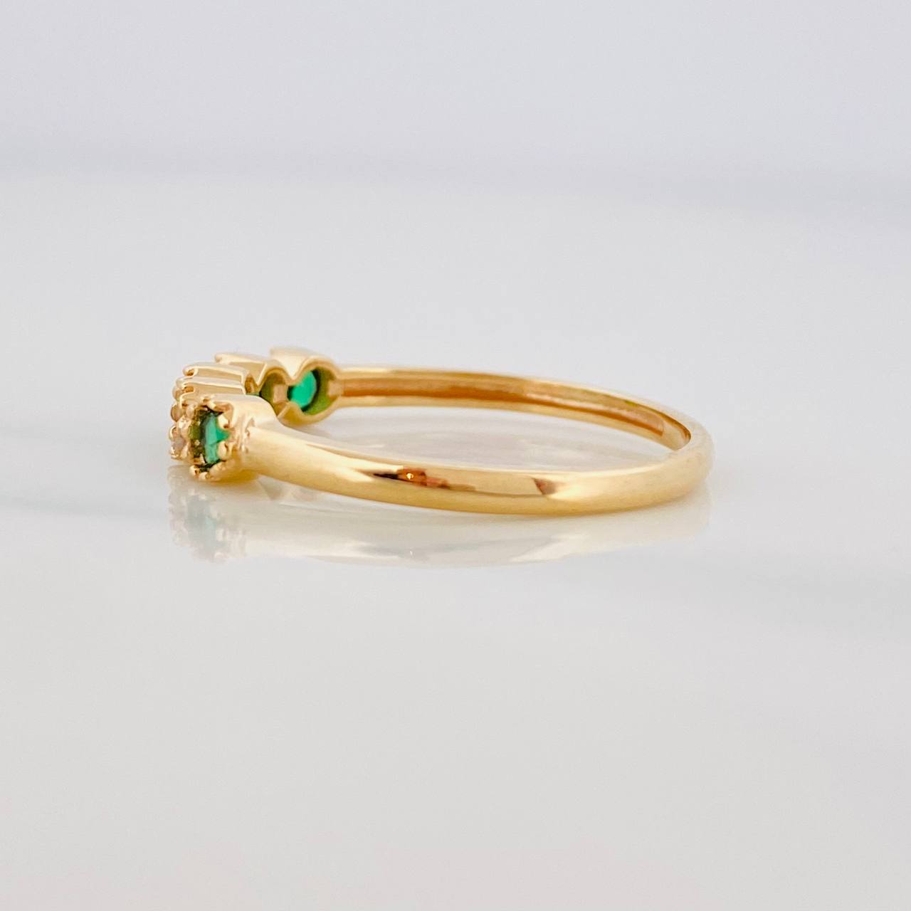 Anillo Estela 1.4g / T5 3/4 Oro Amarillo 18K