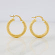 Candongas Sofi 2.3g / 2cm Oro Amarillo 18K