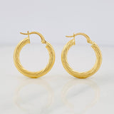 Candongas Sofi 2.3g / 2cm Oro Amarillo 18K