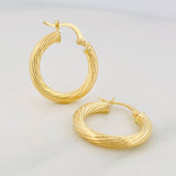 Candongas Sofi 2.3g / 2cm Oro Amarillo 18K