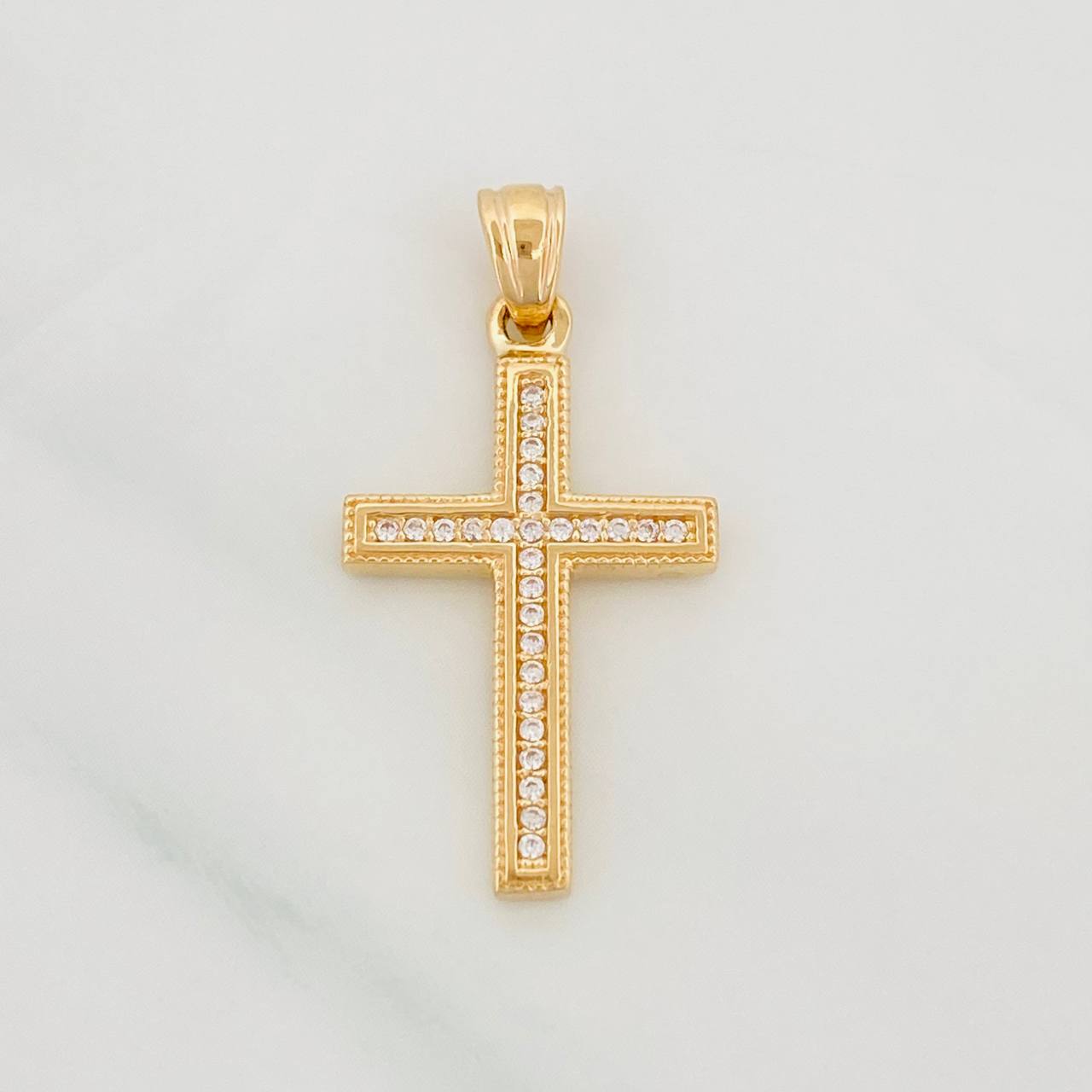 Dije Cruz 2.35g / 3cm Oro Amarillo 18K