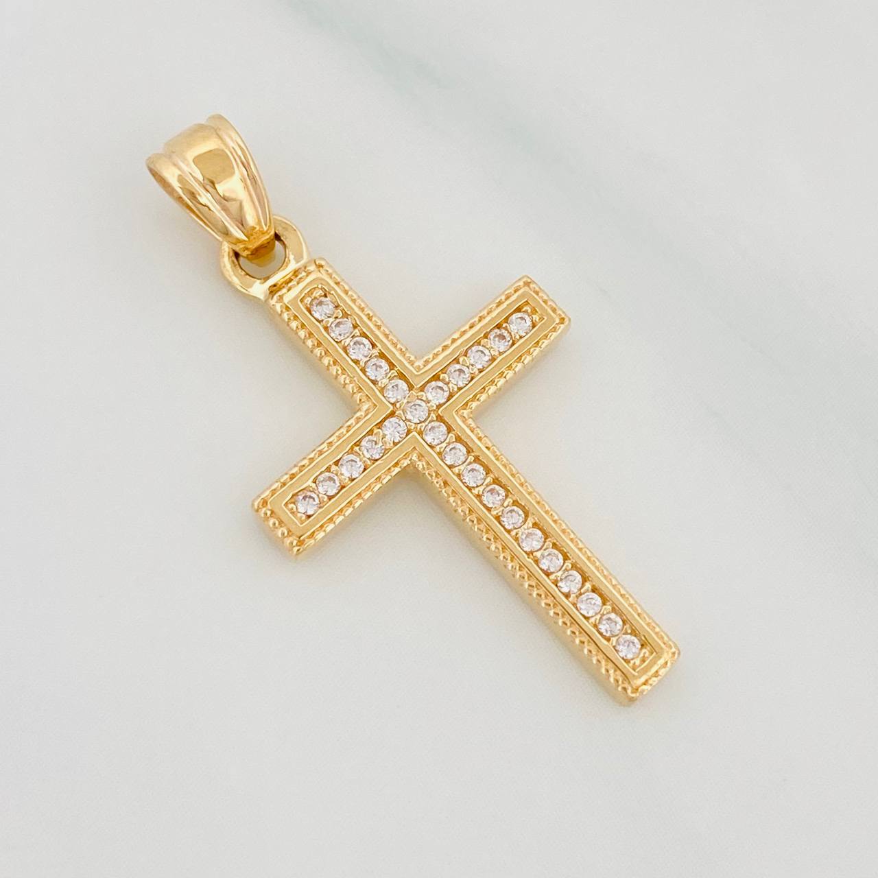 Dije Cruz 2.35g / 3cm Oro Amarillo 18K