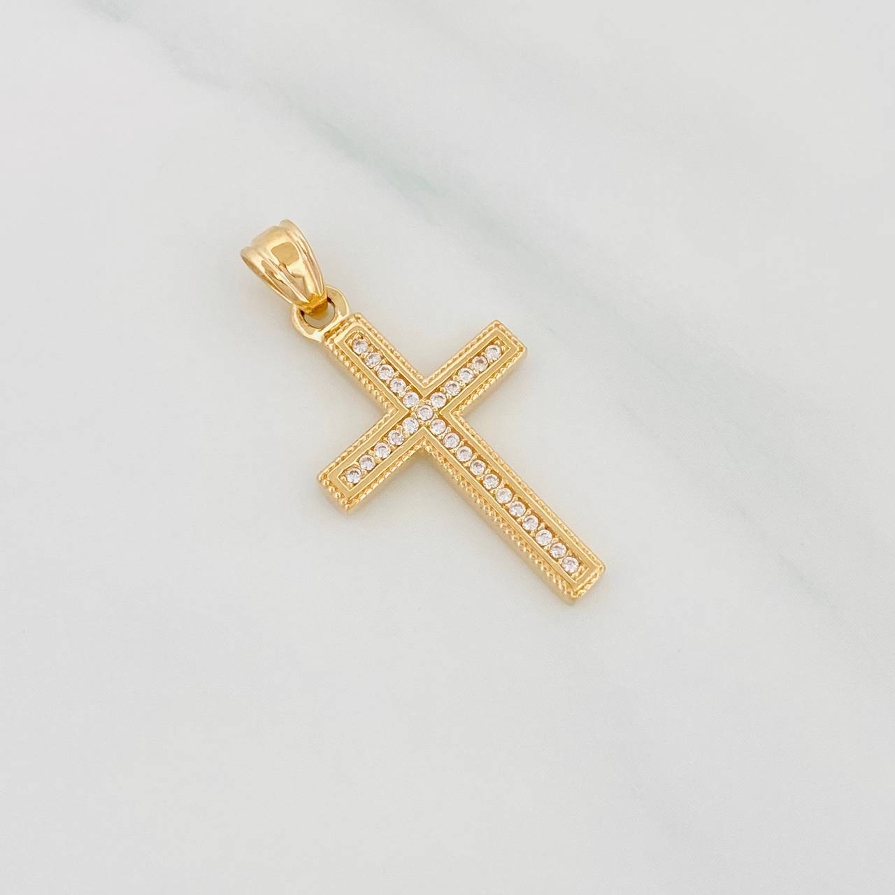 Dije Cruz 2.35g / 3cm Oro Amarillo 18K