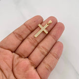 Dije Cruz 2.35g / 3cm Oro Amarillo 18K