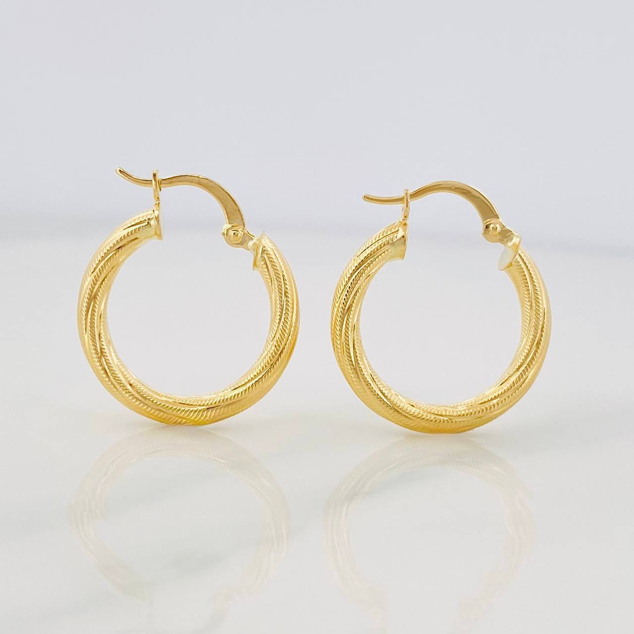 Candongas Lizy 2.1g / 2cm Oro Amarillo 18K