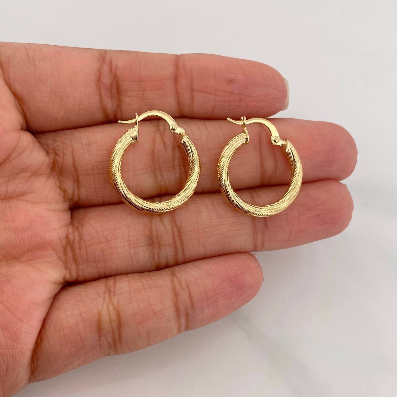 Candongas Lizy 2.1g / 2cm Oro Amarillo 18K