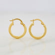 Candongas Sofi 1.1g / 1.5cm Oro Amarillo 18K