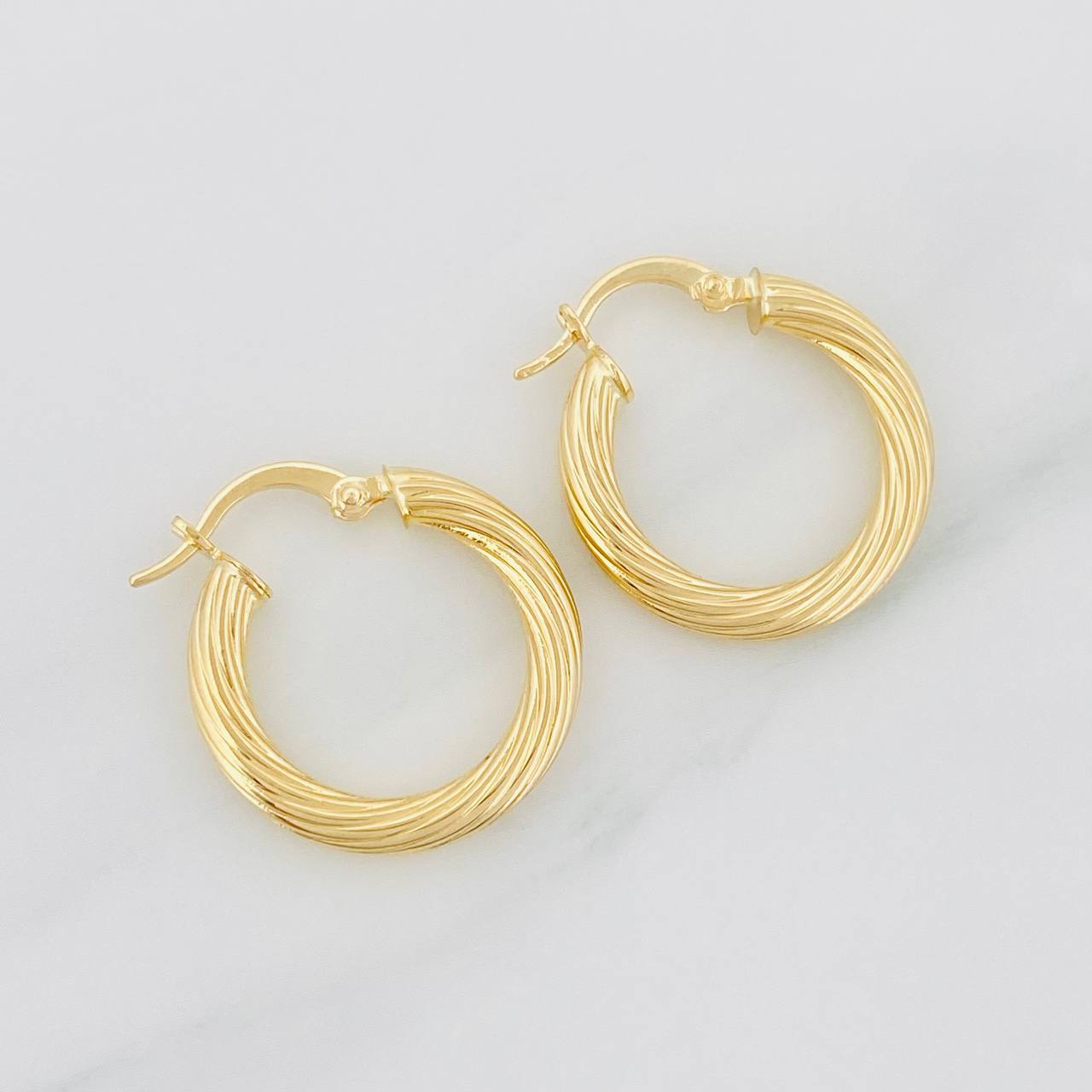 Candongas Sofi 2.3g / 2cm Oro Amarillo 18K