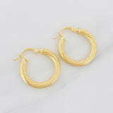 Candongas Sofi 2.3g / 2cm Oro Amarillo 18K
