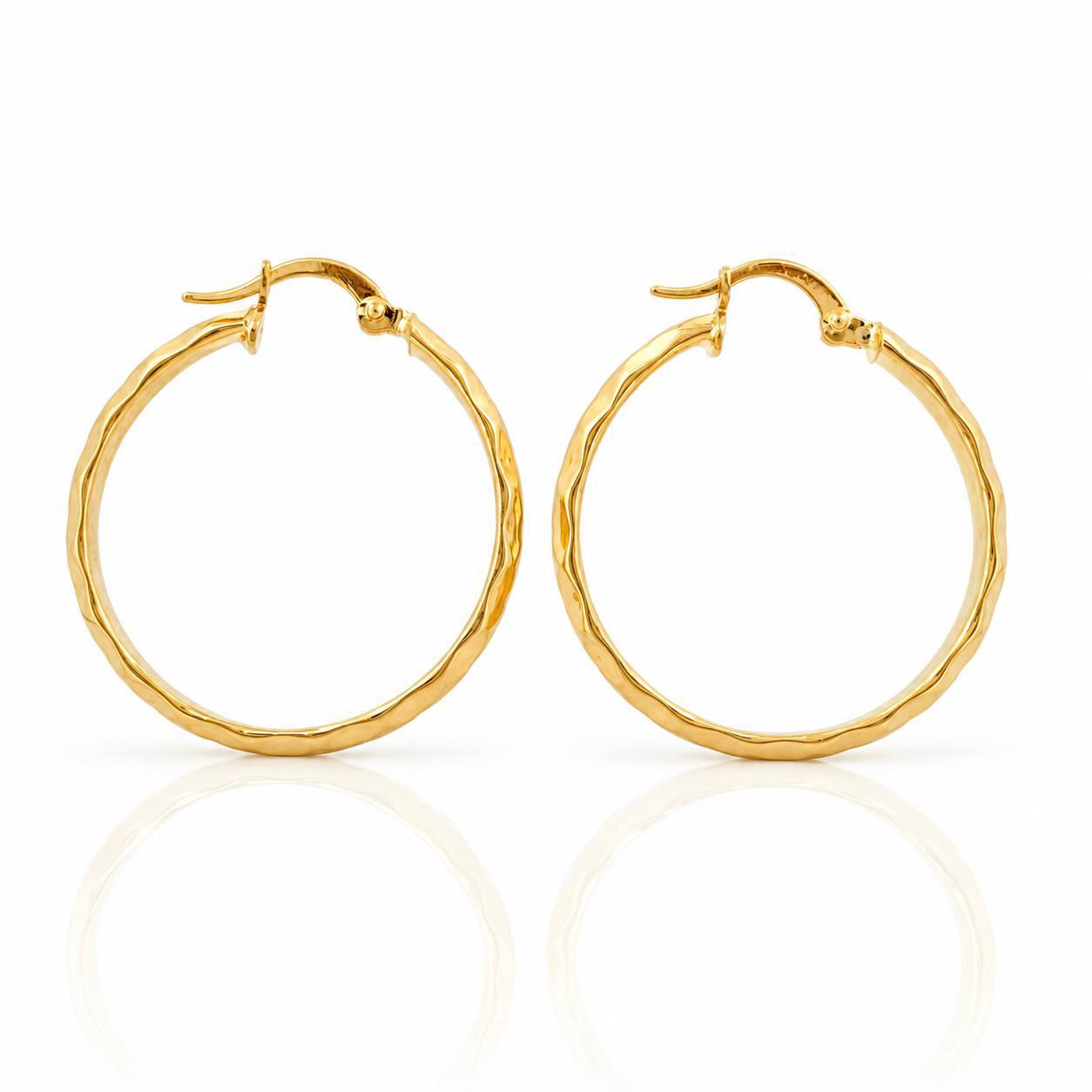 Candongas Lary 2.95g / 3cm Oro Amarillo 18K