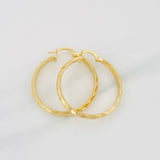 Candongas Lary 2.95g / 3cm Oro Amarillo 18K