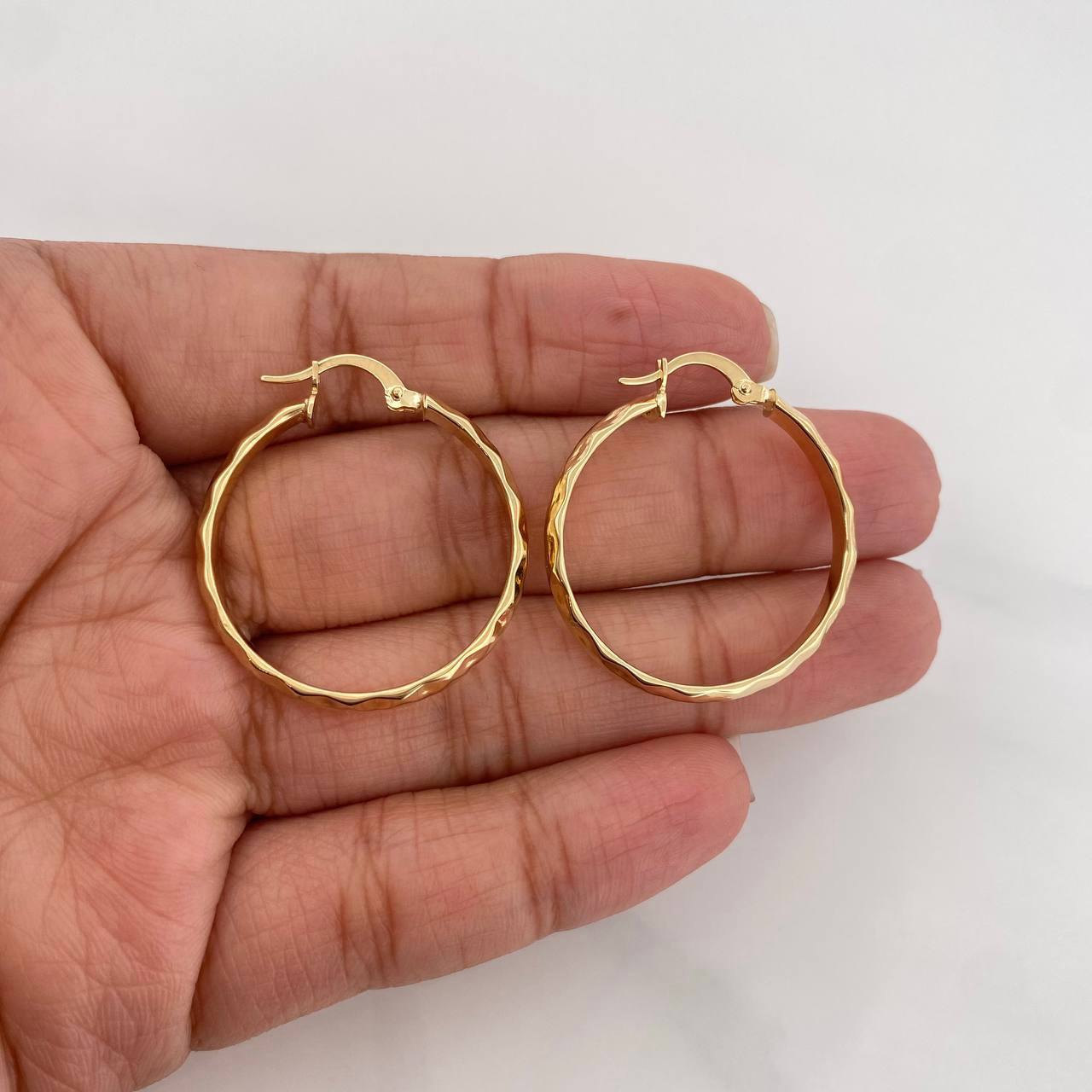 Candongas Lary 2.95g / 3cm Oro Amarillo 18K