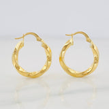 Candongas Lula 1.95g / 2cm Oro Amarillo 18K
