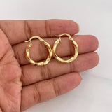 Candongas Lula 1.95g / 2cm Oro Amarillo 18K