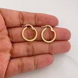 Candongas Somi 1.35g / 1.8cm Oro Amarillo 18K