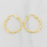 Candongas Kataleya 1.6g / 2.5cm Oro Amarillo 18K