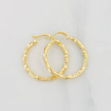 Candongas Kataleya 1.6g / 2.5cm Oro Amarillo 18K