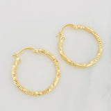 Candongas Kataleya 1.6g / 2.5cm Oro Amarillo 18K