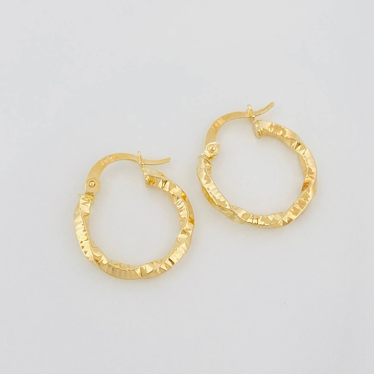 Candongas Kataleya 1.25g / 2cm Oro Amarillo 18K